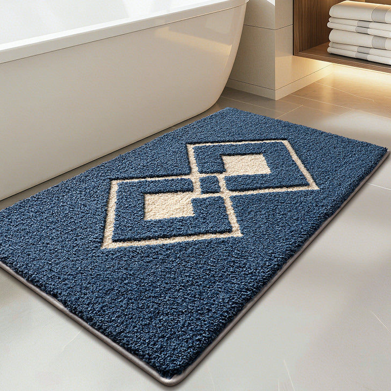 Plush Textured Bathroom Bath Mat Bowlift