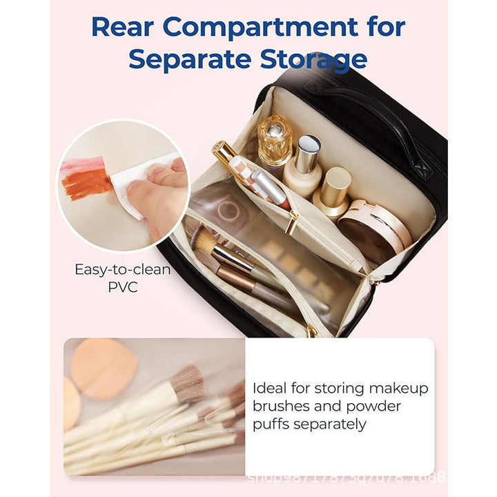 Makeup Organizer bag with Removable Compartments Bowlift