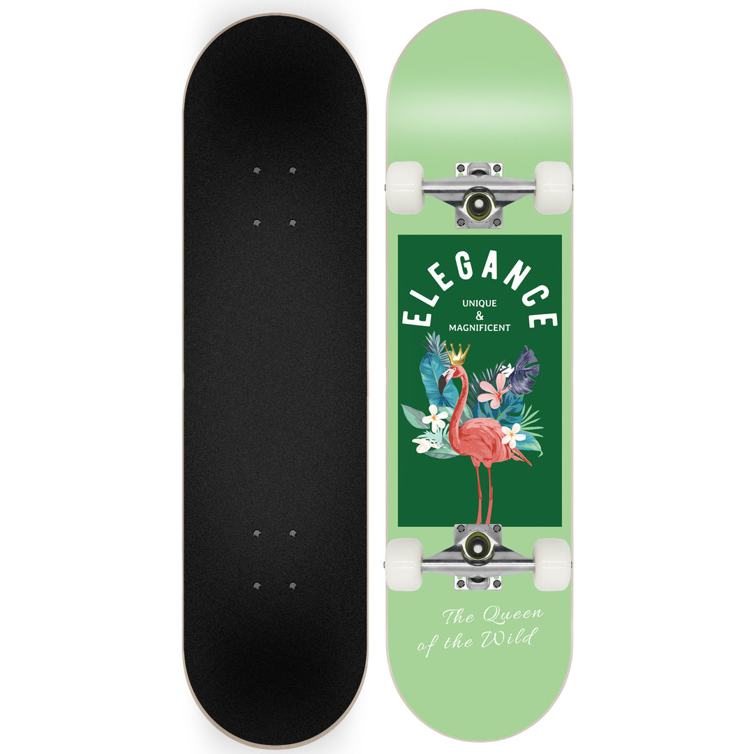 Skateboard with Galaxy Design Bowlift