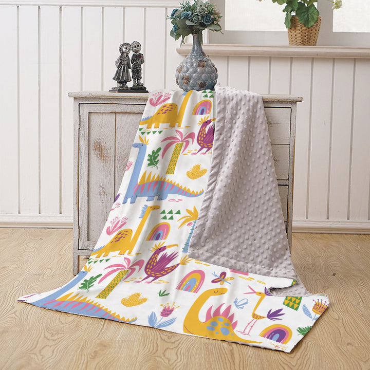 Women’s cuddly blanket in dinosaur design Bowlift