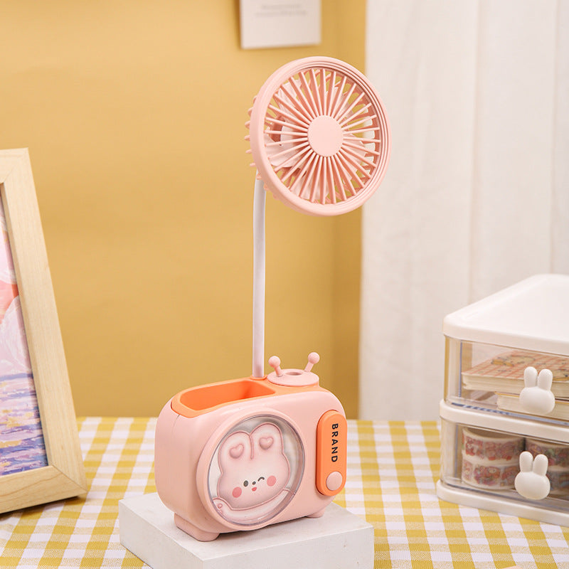 Ladies Funny Table Fan in Animal Design Bowlift