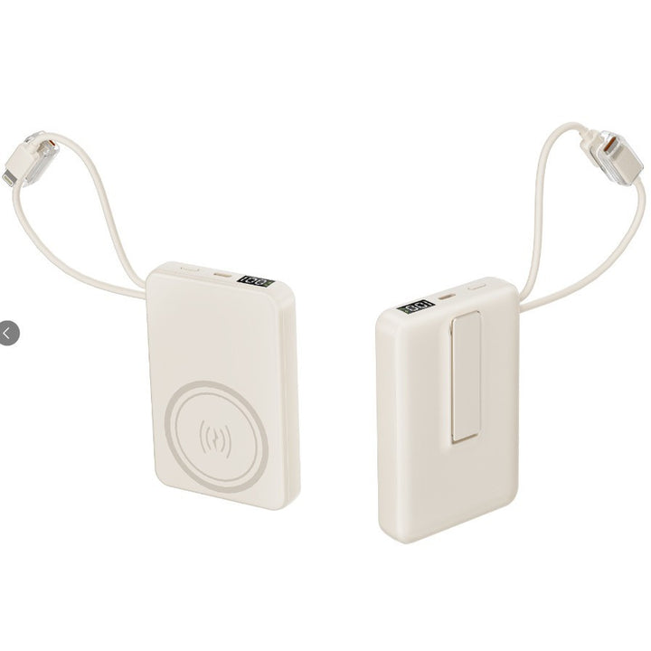 Compact power bank with integrated LCD display Bowlift