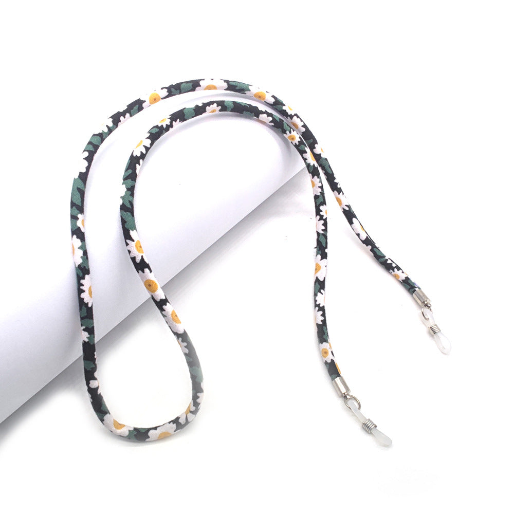 Floral Patterned Eyewear Retainer Bowlift