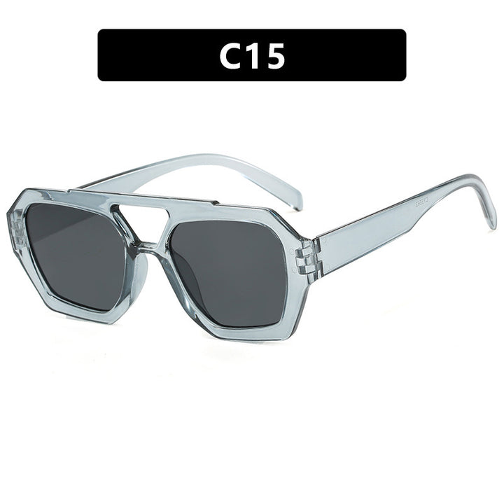 Women's geometric sunglasses with luxurious design Bowlift