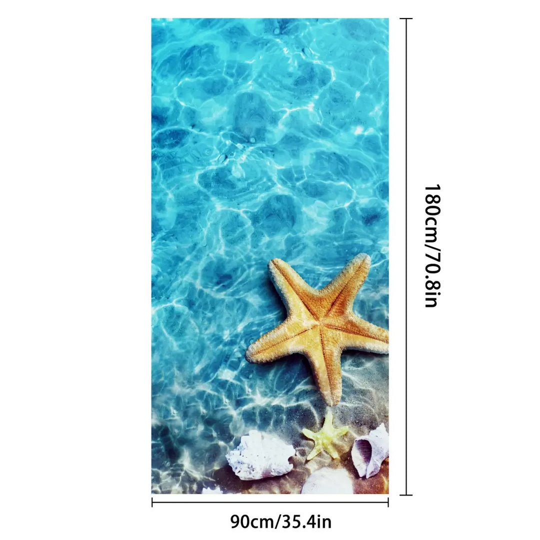 Artistic Beach Towel Bowlift
