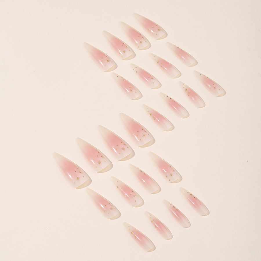 Starry Kiss Press-On Nail Set Bowlift