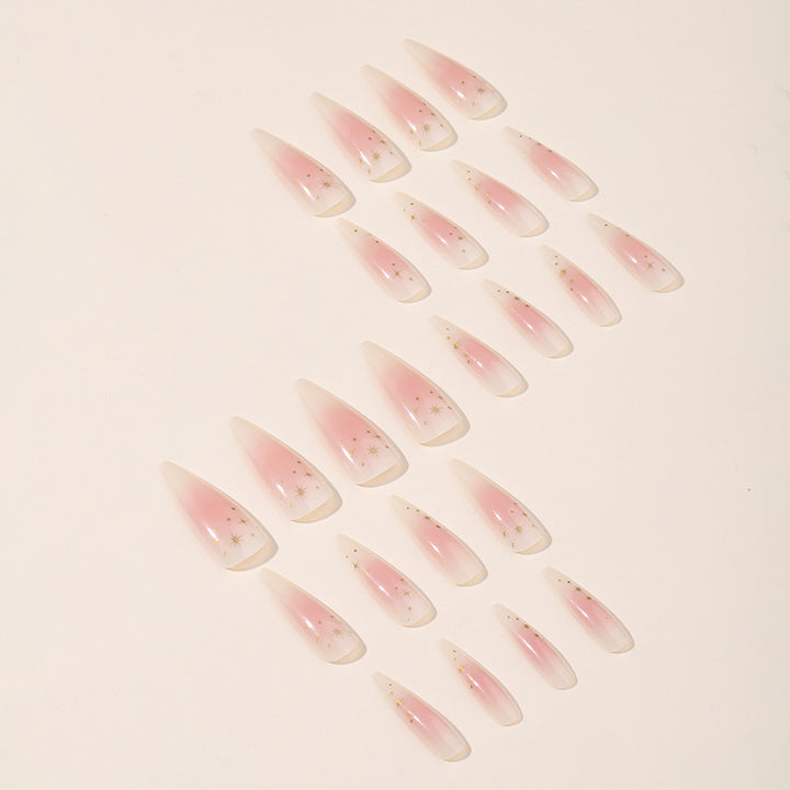 Starry Kiss Press-On Nail Set Bowlift