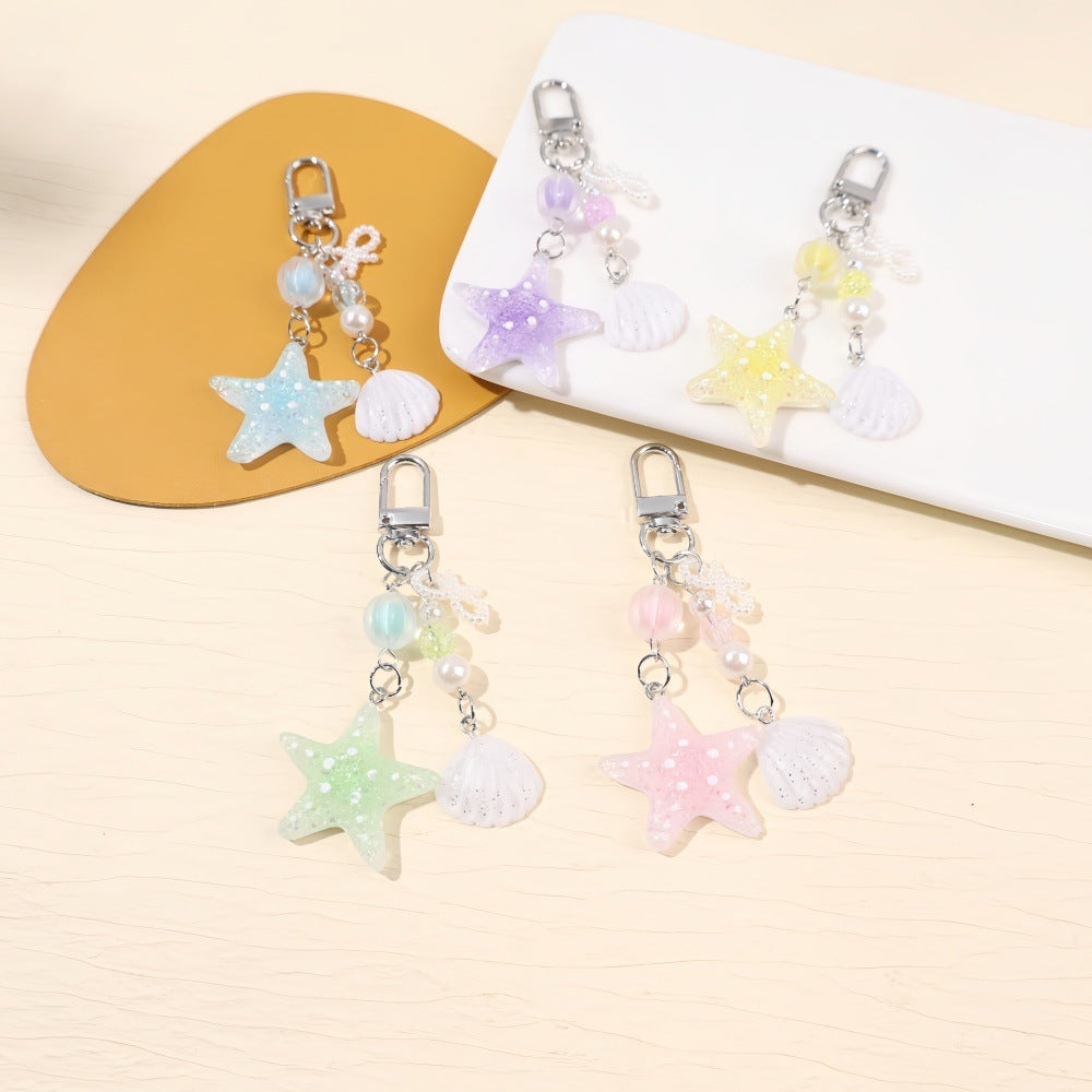 Keychain with Maritime Design and Sparkling Accents Bowlift