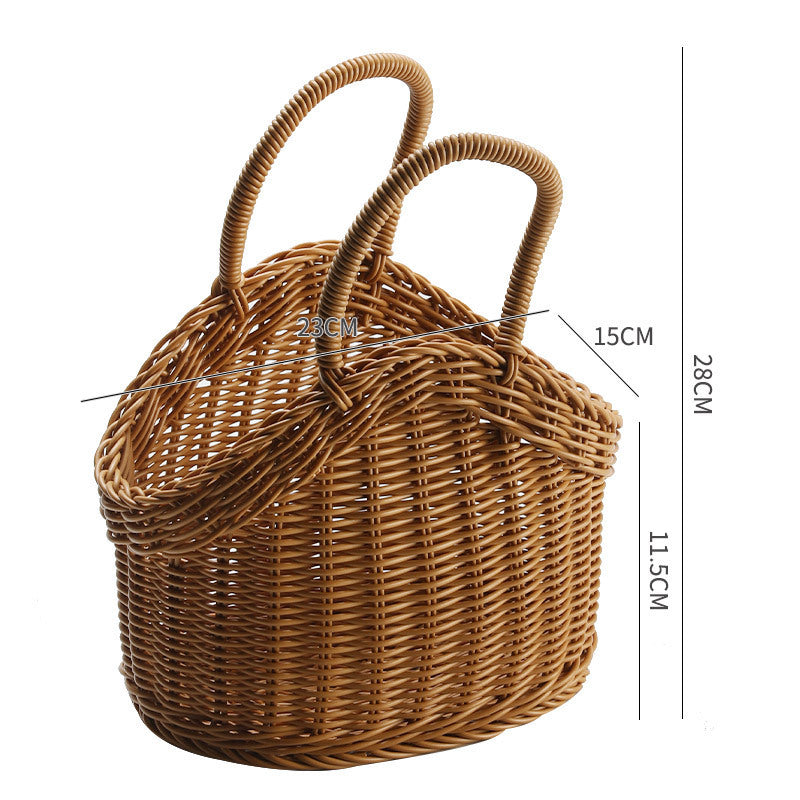 Woven Storage Basket Bowlift