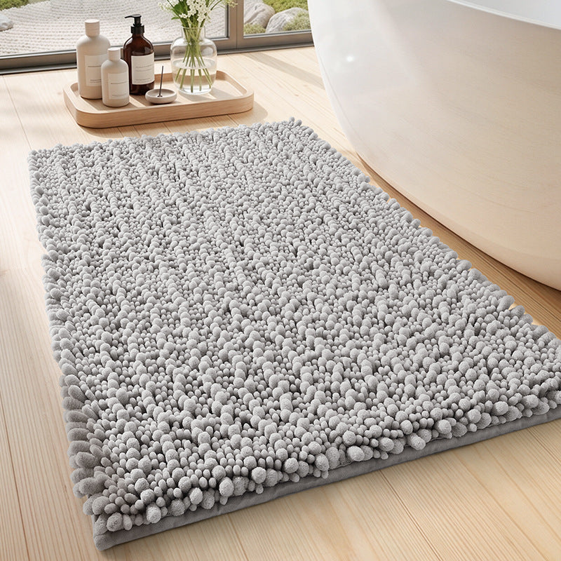 Ultra-Soft Chenille Bathroom Mat Bowlift