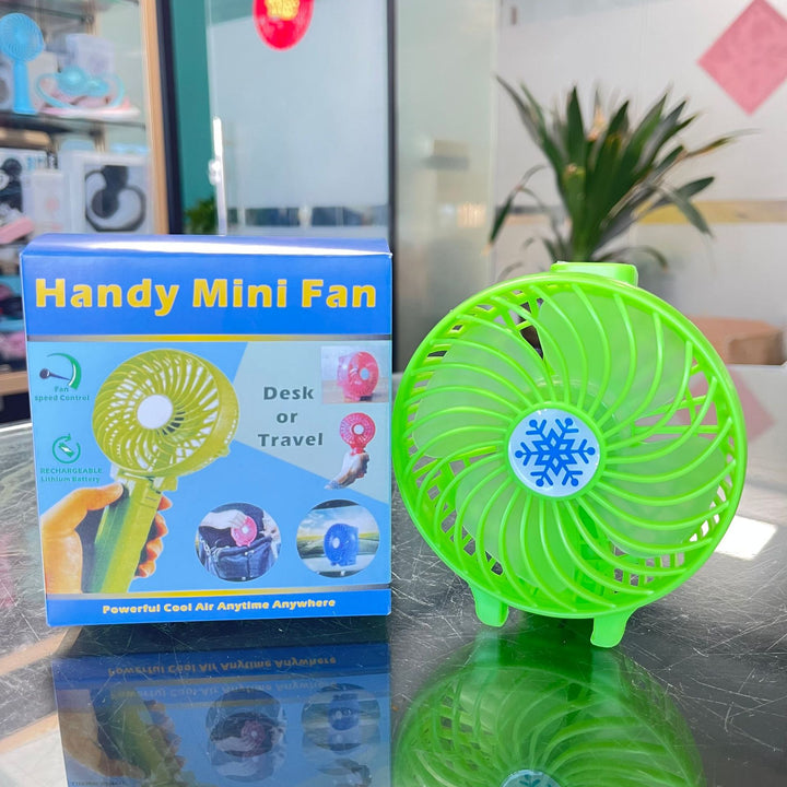 Unisex Compact Travel Mini Fan Bowlift