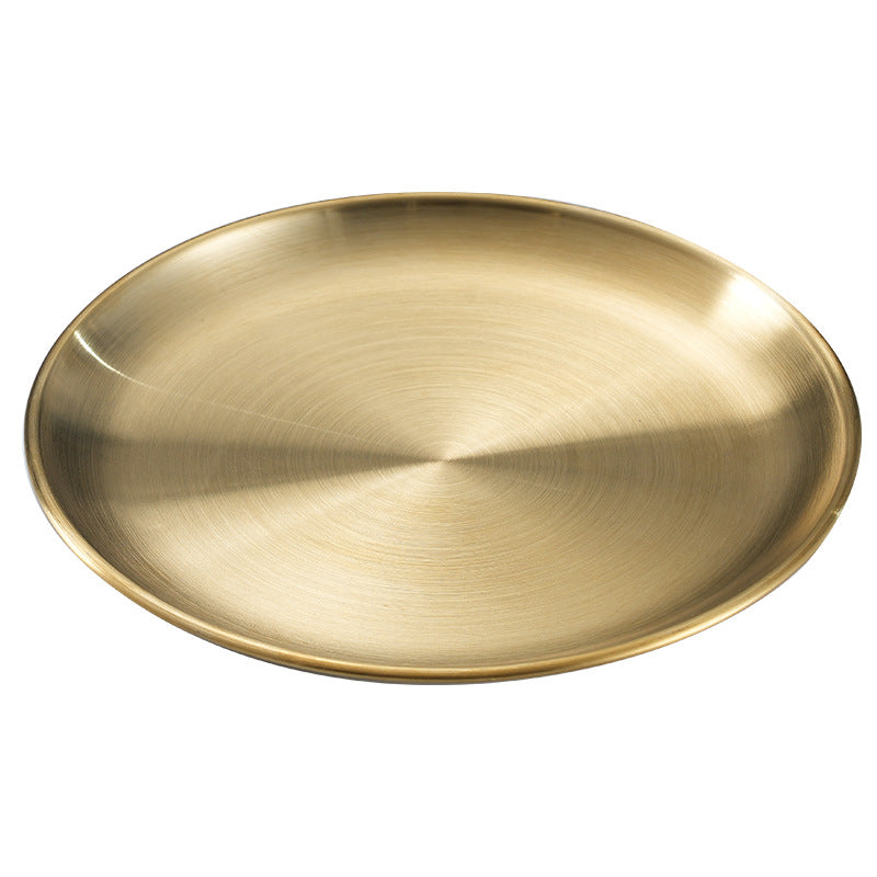 Brushed Stainless Steel Dinner Plate Bowlift