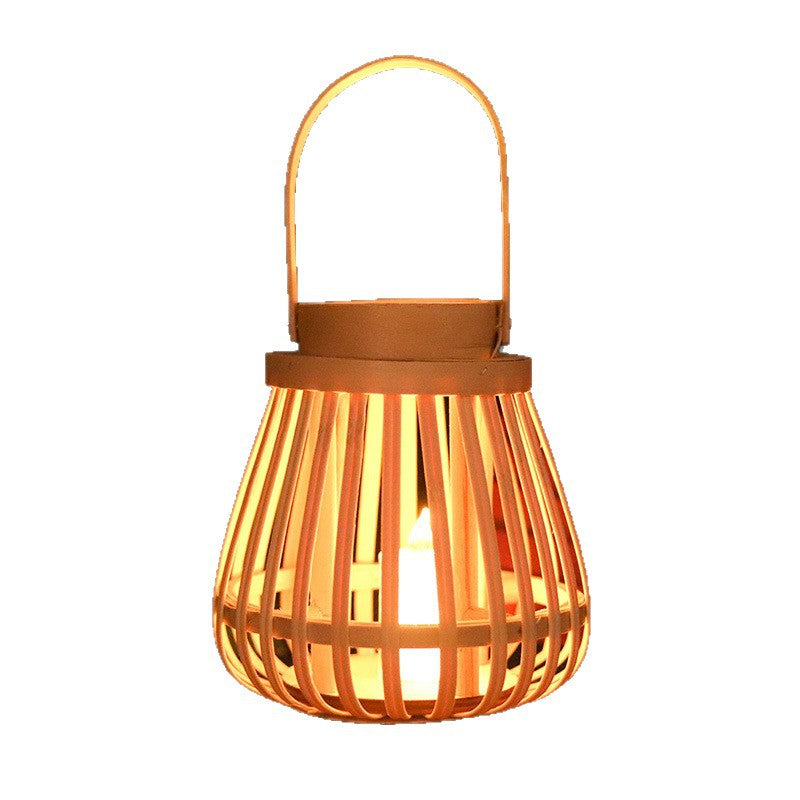 Handmade Lantern Made Of Natural Materials Bowlift