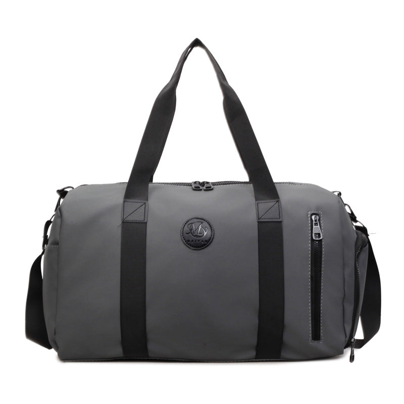 Sporty travel bag with reinforced zipper and side pocket Bowlift