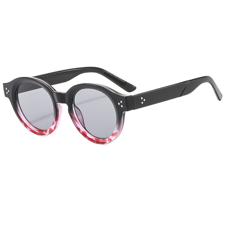 Ladies' fashionable sunglasses with clear and structured frame Bowlift
