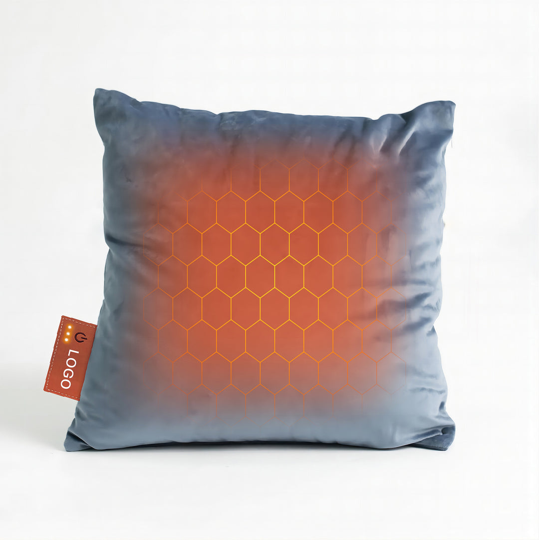 Women's Decorative Cushion Cover with Honeycomb Pattern Bowlift