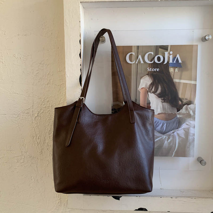 Leather Tote Bag Bowlift