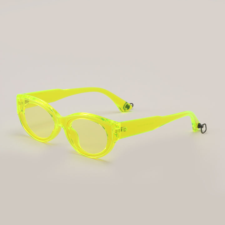 Women's fashionable sunglasses with transparent frame and UV protection Bowlift