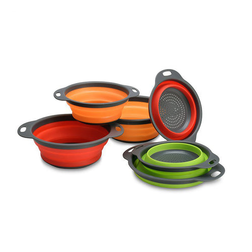 Folding Sieve and Bowl Set Bowlift