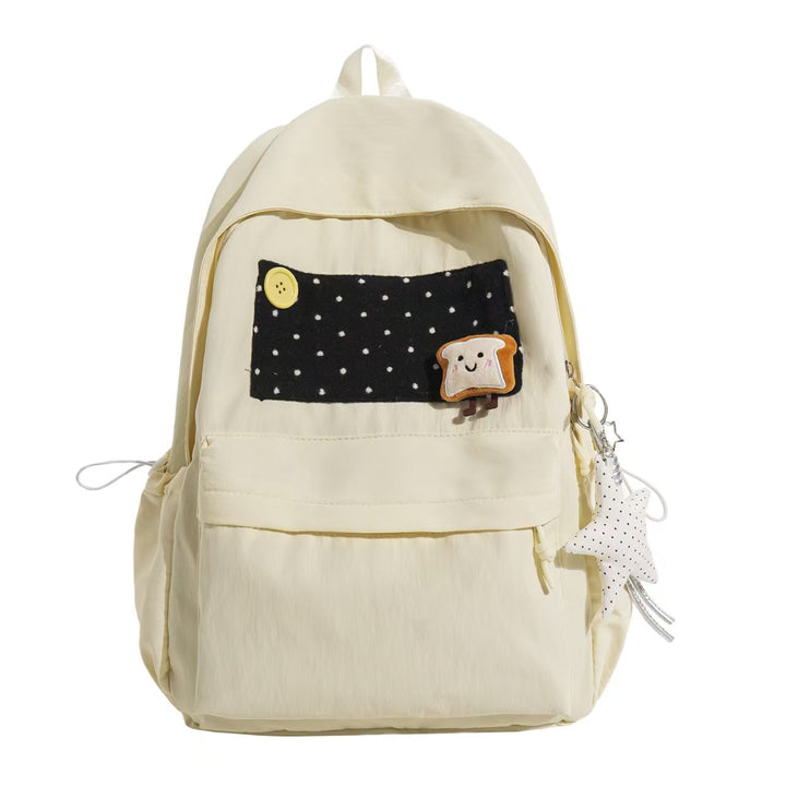 Backpack with Cute Design and Versatile Storage Compartments Bowlift