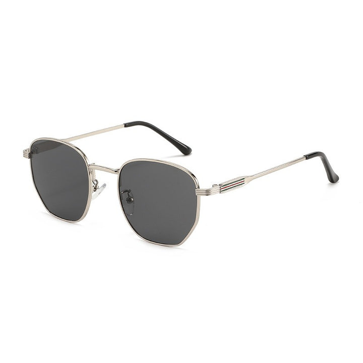 Men's Geometric Square Frame Sunglasses Bowlift
