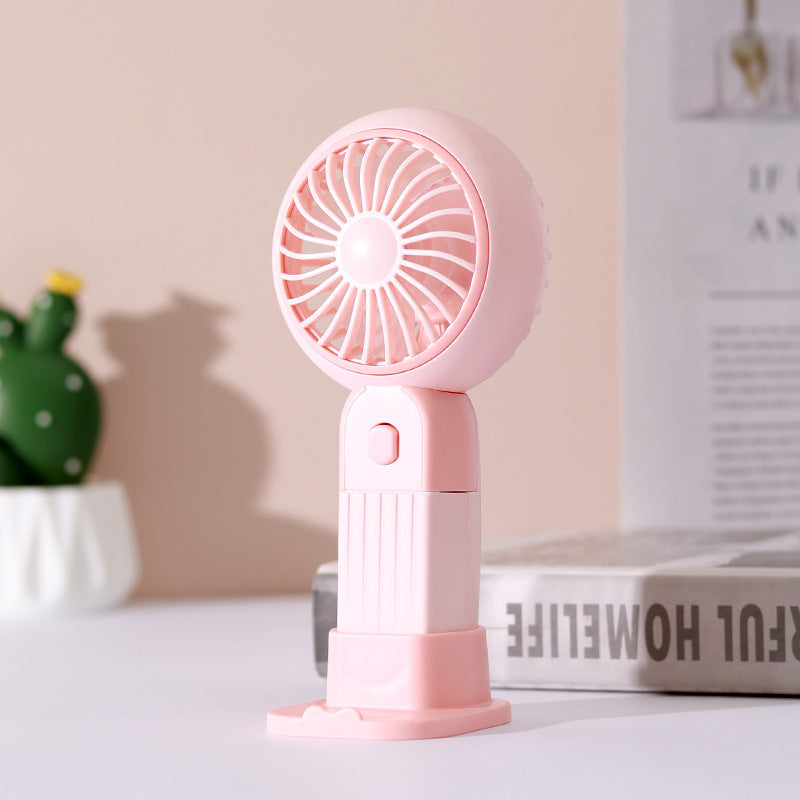 Women's portable USB fan with adjustable head Bowlift