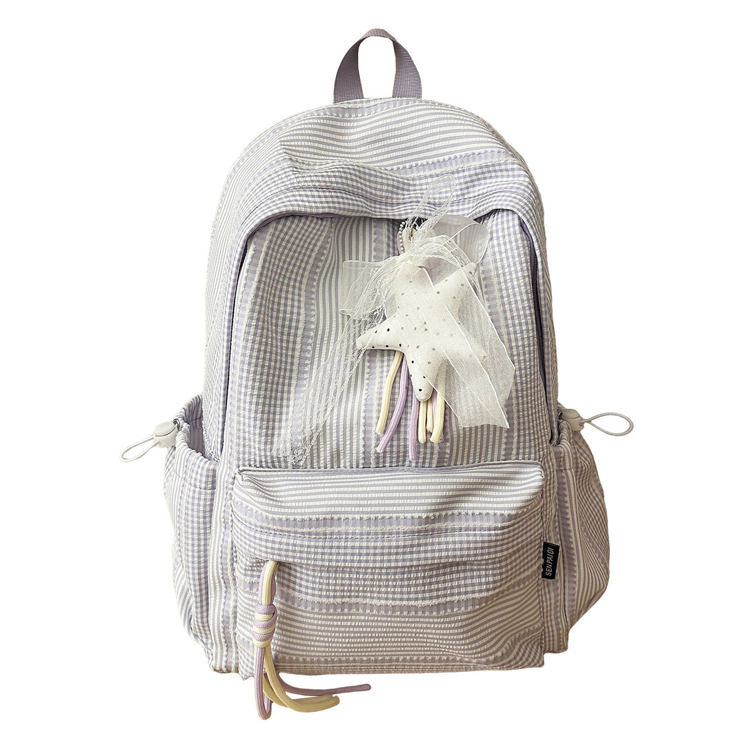 Stylish Striped Backpack
