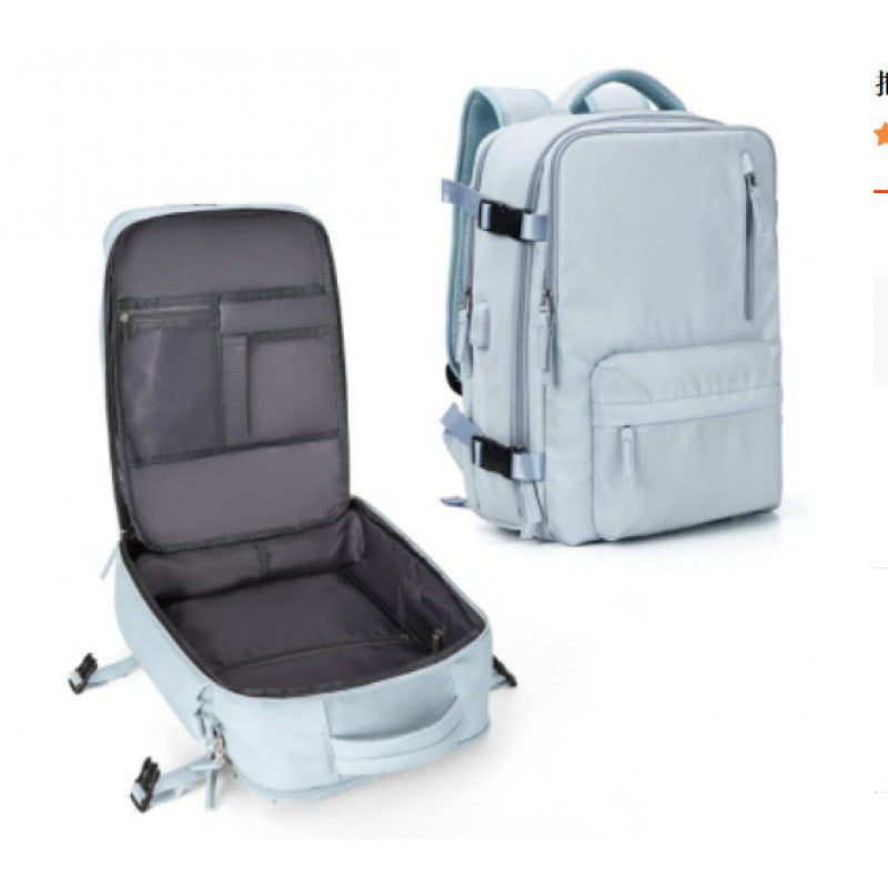 Multi-Compartment Stylish Travel Backpack Bowlift