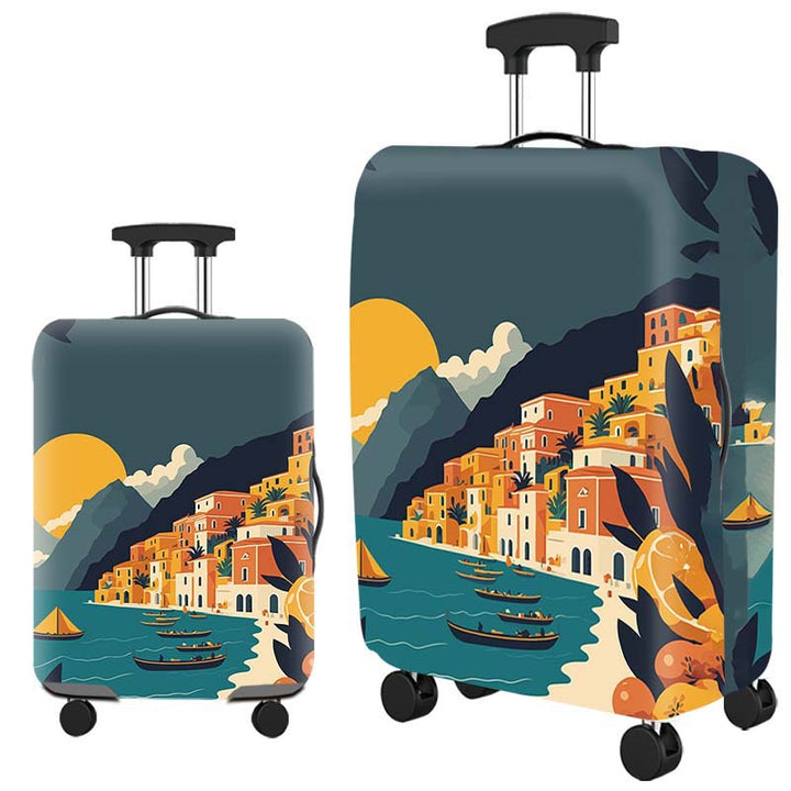 Artistic Travel Hard Shell Suitcase Bowlift