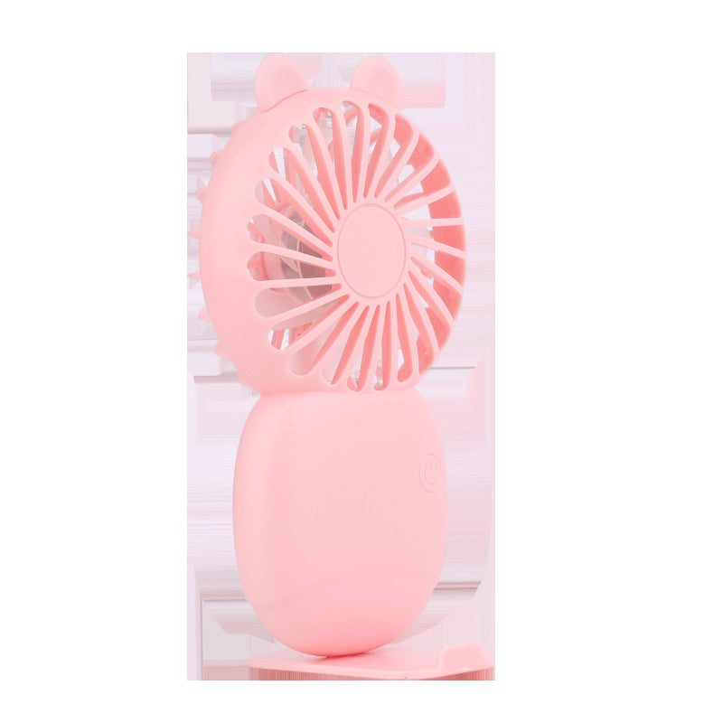 Women's Portable Cat Animal Fan Bowlift