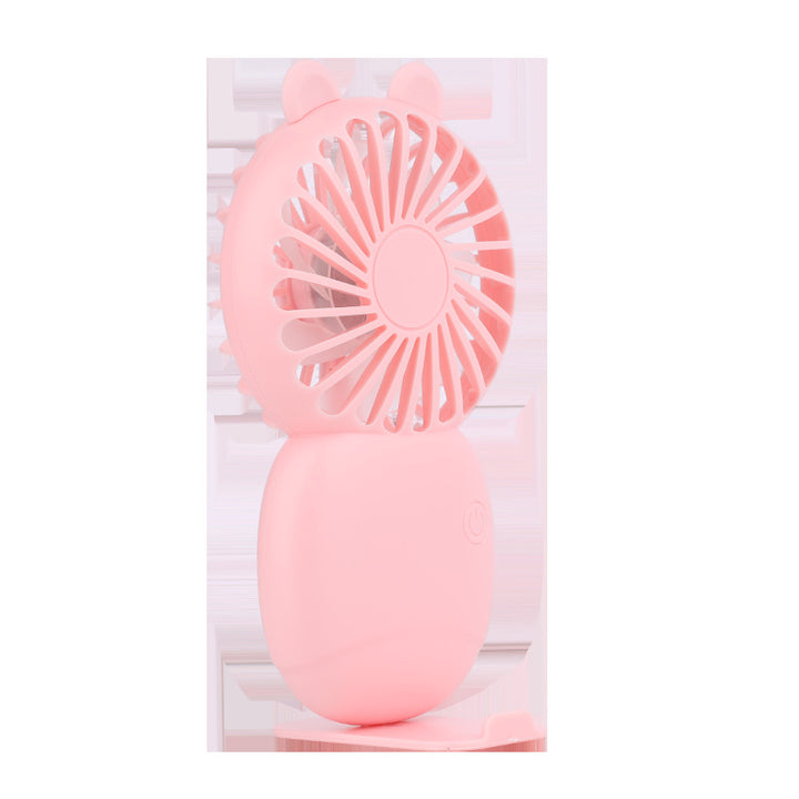 Women's Portable Cat Animal Fan Bowlift