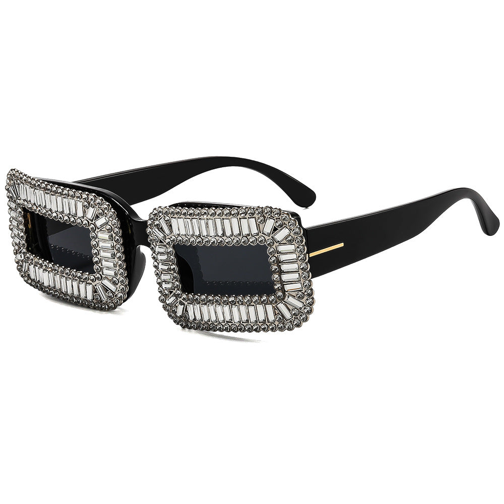 Women's designer sunglasses with extravagant stud embellishments Bowlift