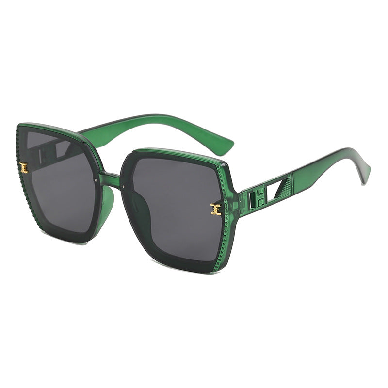 Ladies square sunglasses with high-quality frame and UV protection Bowlift