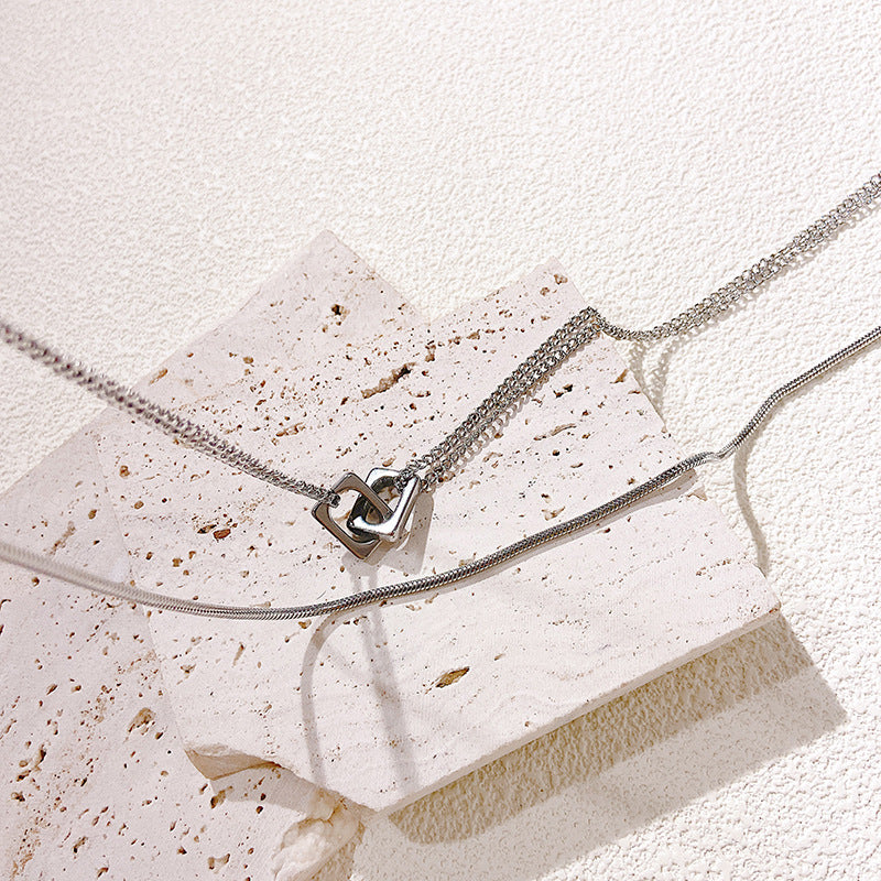 Fashionable chain glasses holder Bowlift