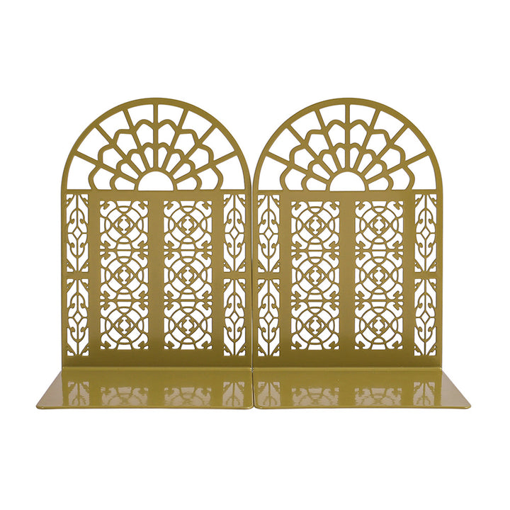 Decorative Art Metal Bookends