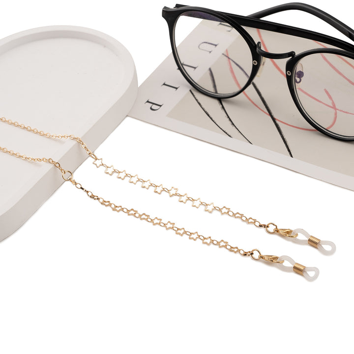 Premium Metal Eyewear Chain Bowlift