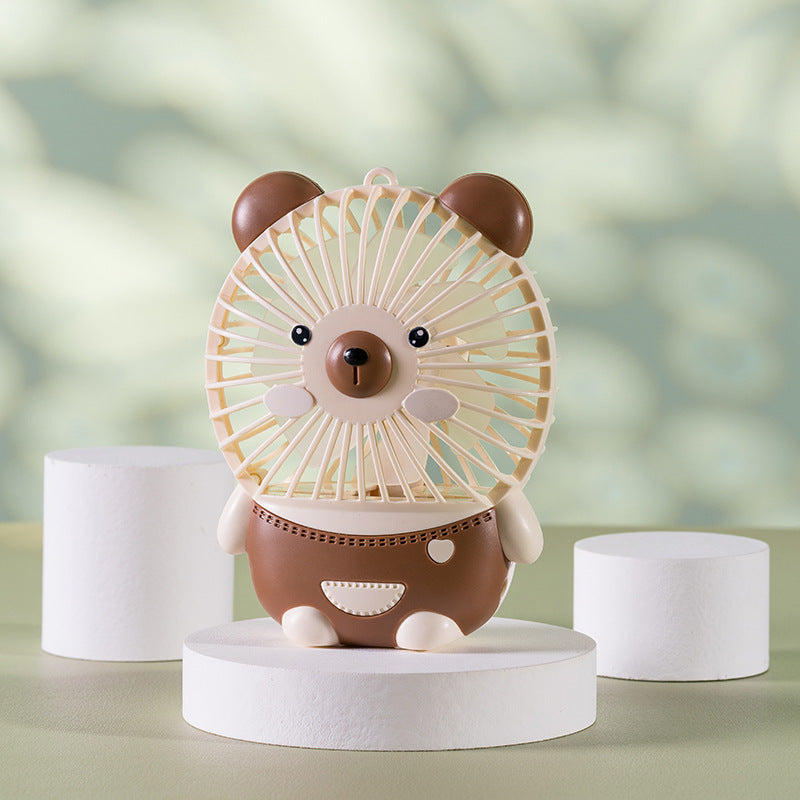 Unisex Mini Hand Fan in cute animal design Bowlift