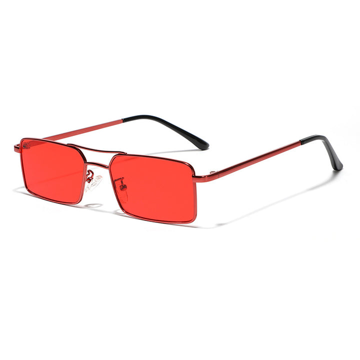 Women’s fashion rectangular glasses with stylish metal frame Bowlift