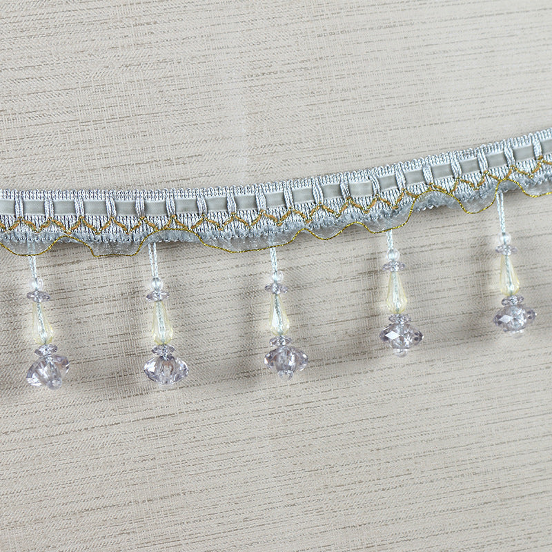 Decorative lace trim with pearls Bowlift