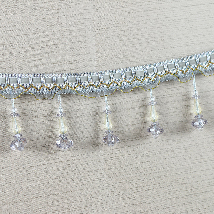 Decorative lace trim with pearls Bowlift
