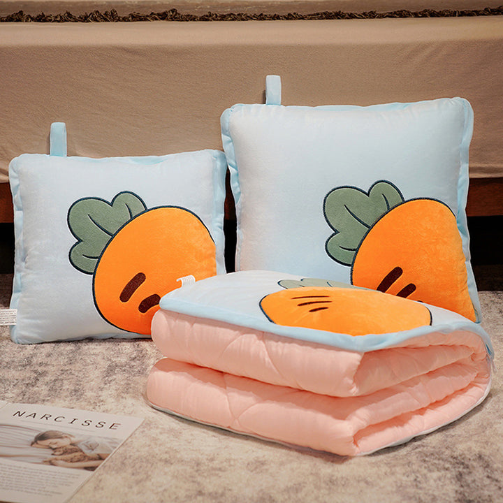 Plush Cushion Set with Cactus Design Bowlift