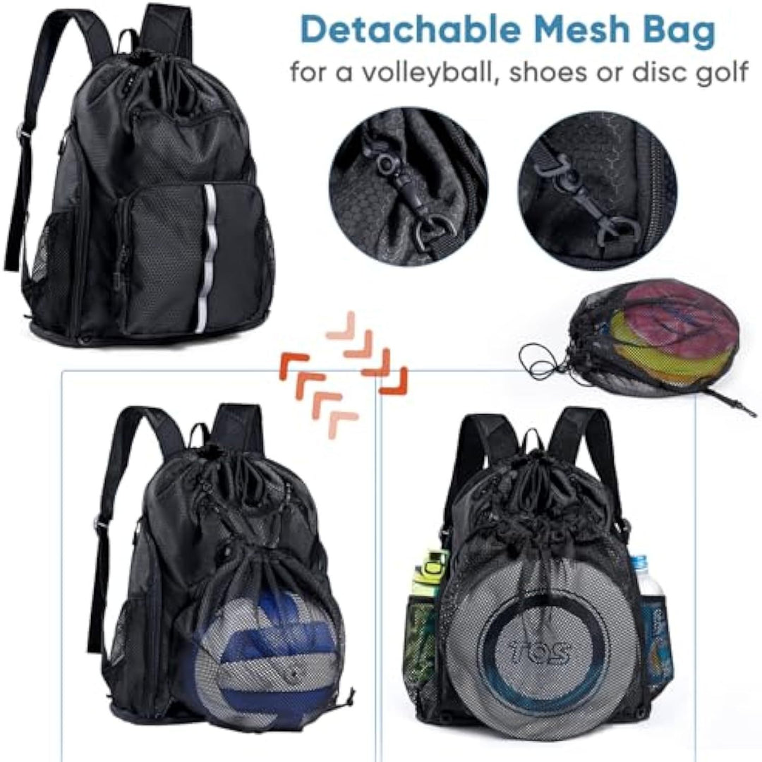 Versatile sports and leisure backpack Bowlift