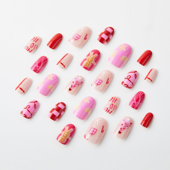 Festive Decorative Nail Art Bowlift