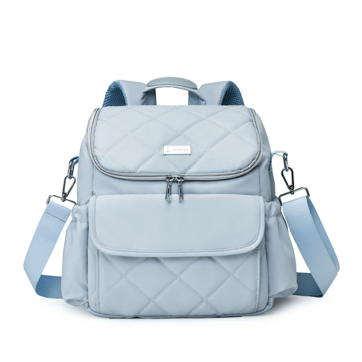 Elegant Quilted Travel Backpack Bowlift