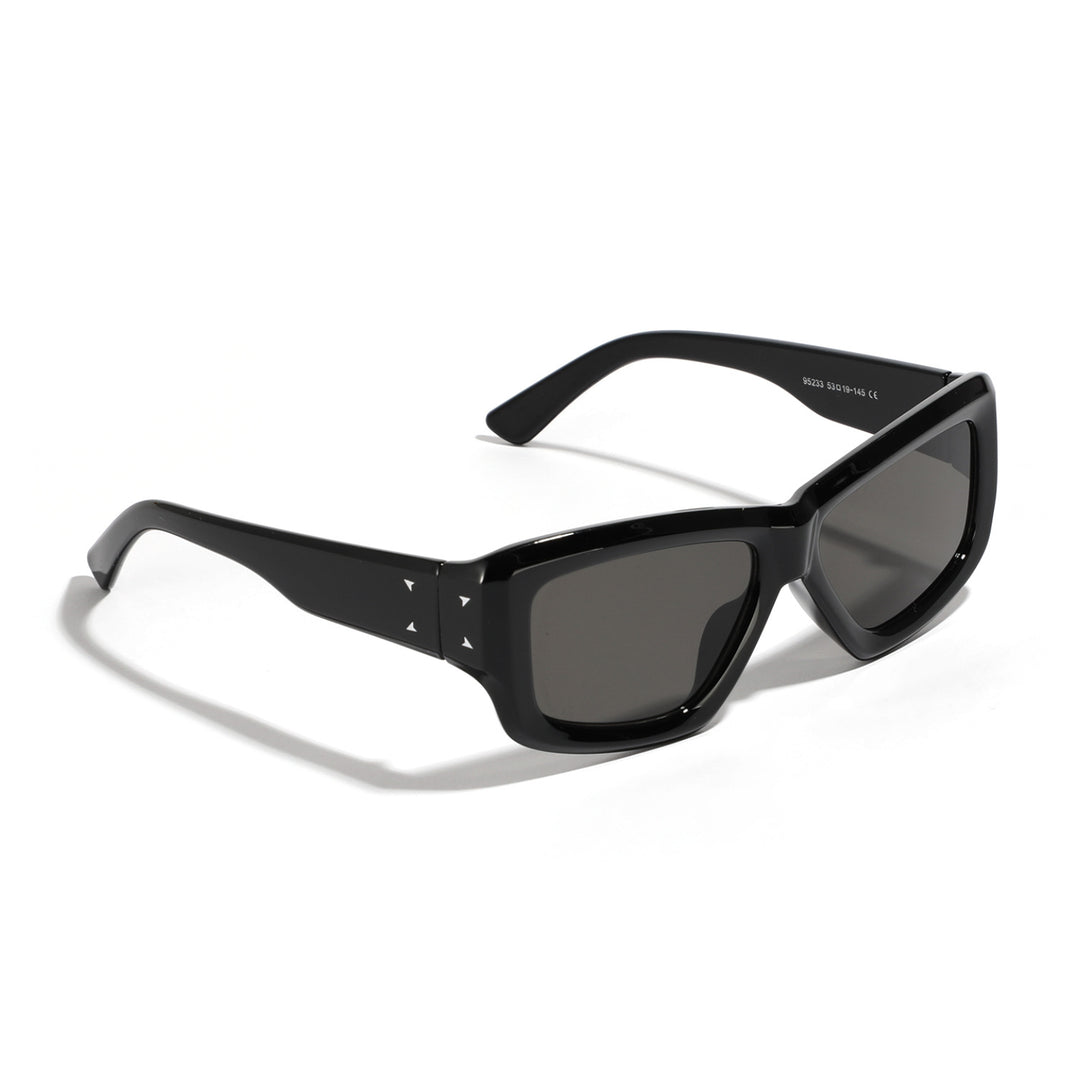 Women's oversized geometric sunglasses with modern frame Bowlift