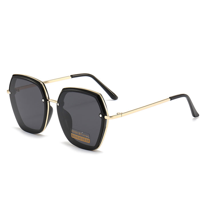 Hexagonal Frame Sunglasses