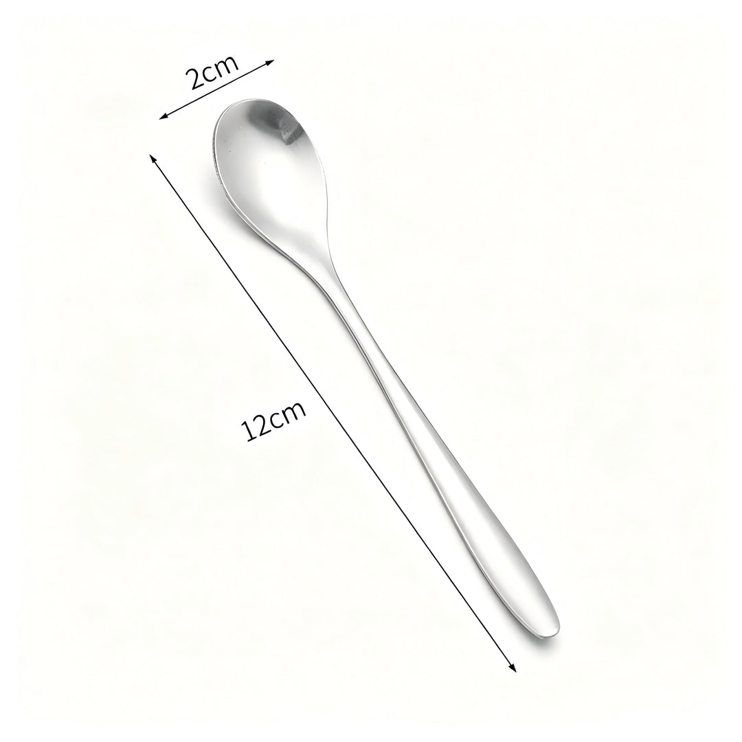 Elegant Dessert Spoon Made of High-Quality Stainless Steel Bowlift