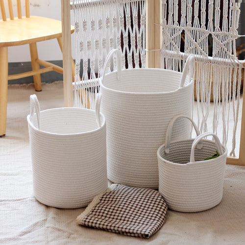 Stylish storage basket with handles Bowlift