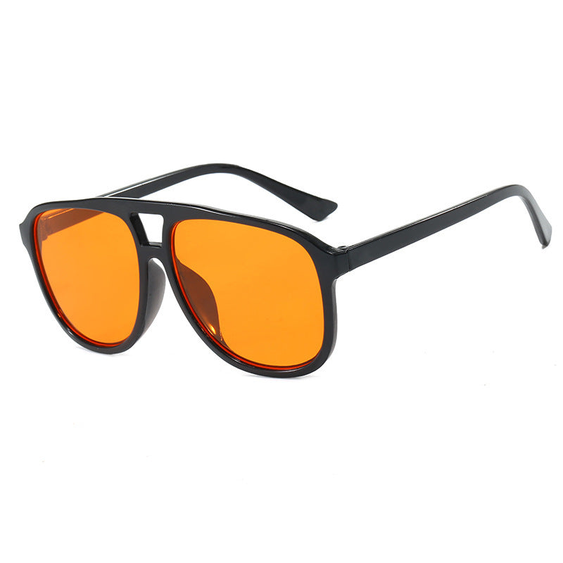 Women's fashionable sunglasses in transparent design with colored lenses Bowlift