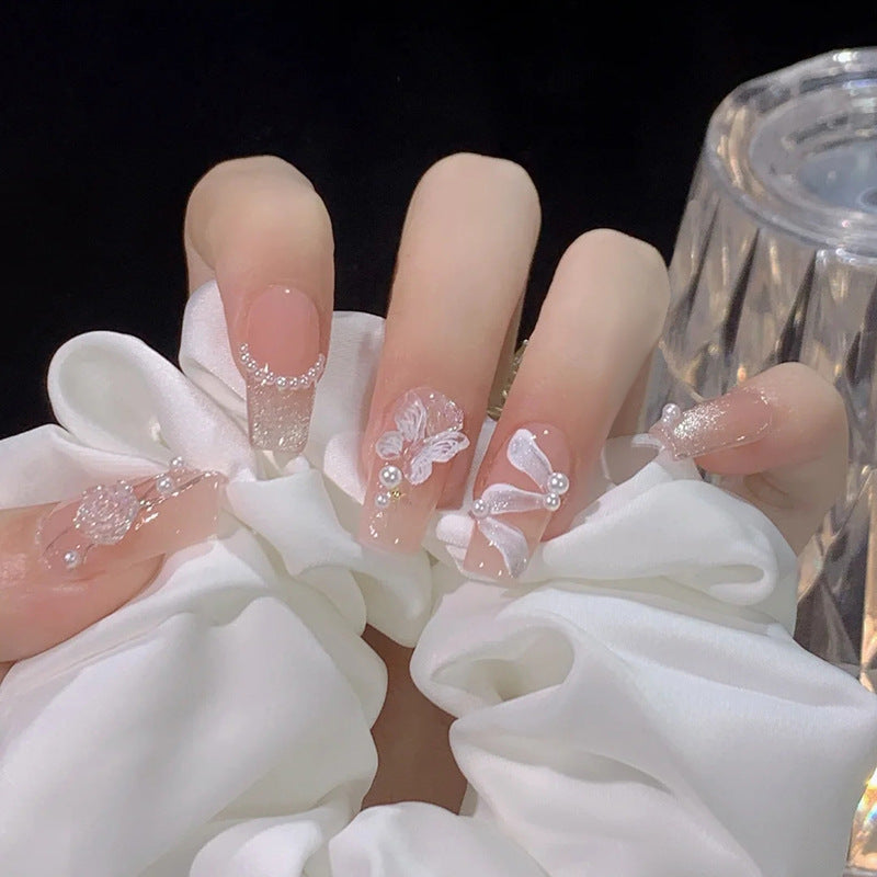 Sparkling Butterfly Nail Art Set Bowlift